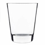 vaso bajo elegante de cristal 40 cl
