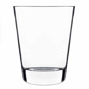 vaso bajo elegante de cristal 40 cl