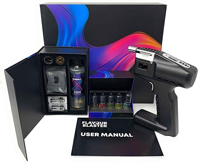 Flavour Blaster Kit PRO 2 (pistola de burbujas) - La tienda del barman