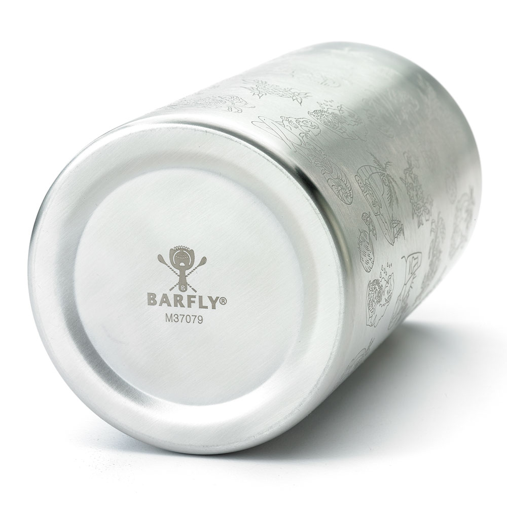 Vaso mezclador metal tiki (600 ml) BARFLY - Imagen 5